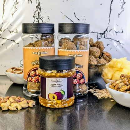 Free Aloo Bukhara Chutney With Alsi Ki Pinniyan (500g Each)