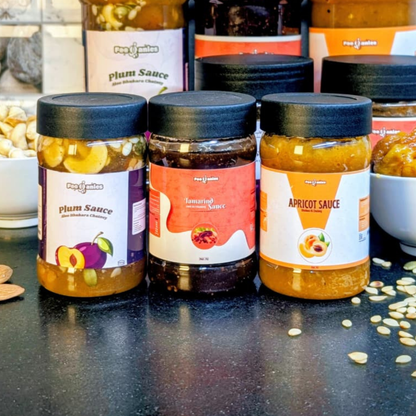Pack Of 3 Chutney Combo (Aloo Bukhara, Imli & Khubani ki Chutney)
